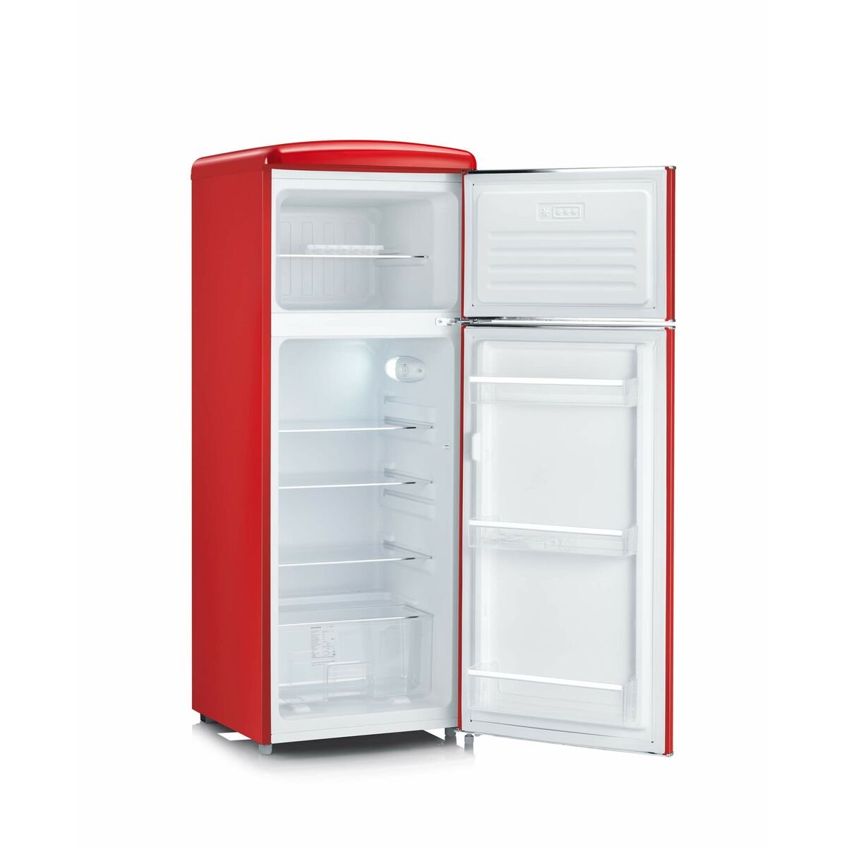Réfrigérateur Combiné Severin RKG8930     144 Rouge 206 L