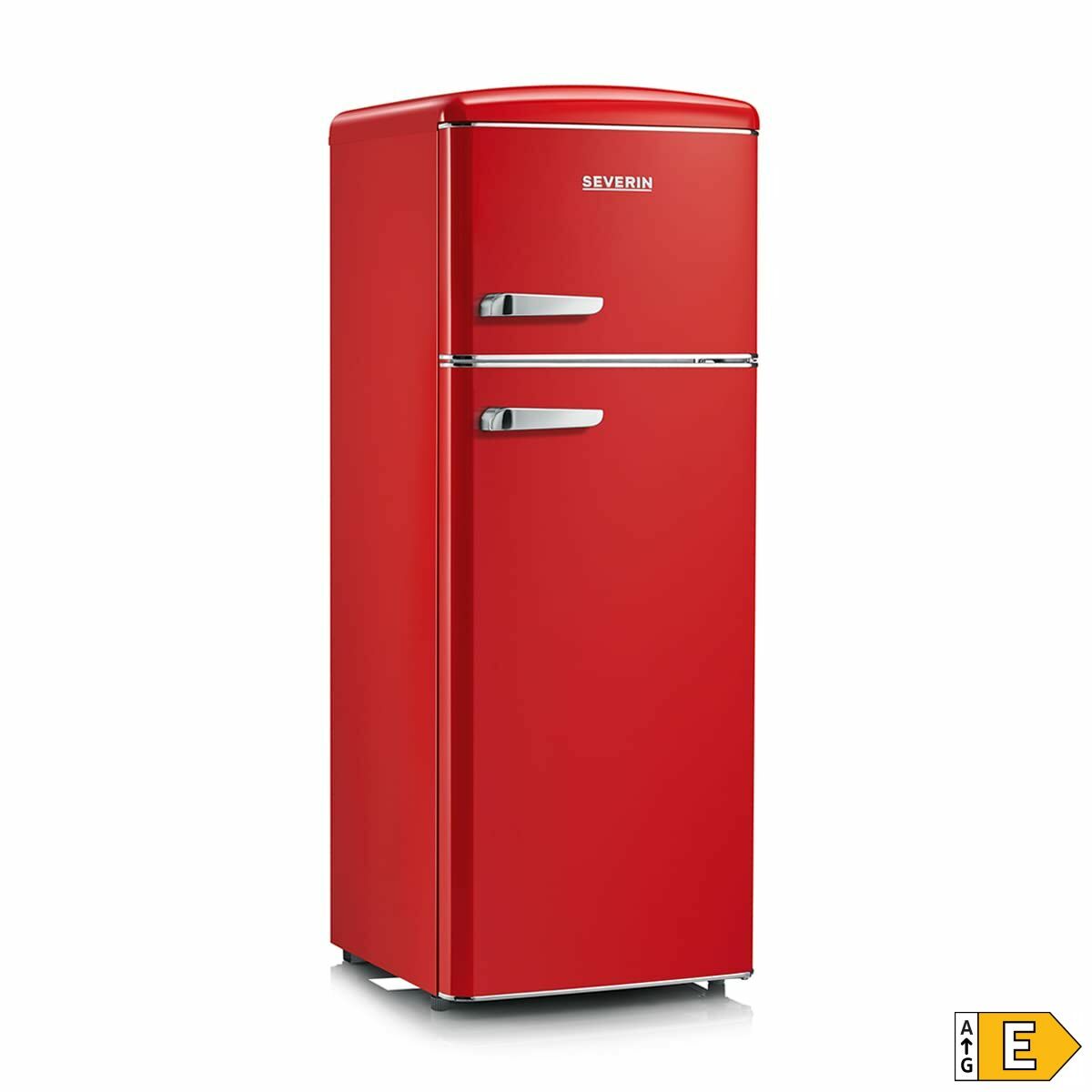 Réfrigérateur Combiné Severin RKG8930     144 Rouge 206 L