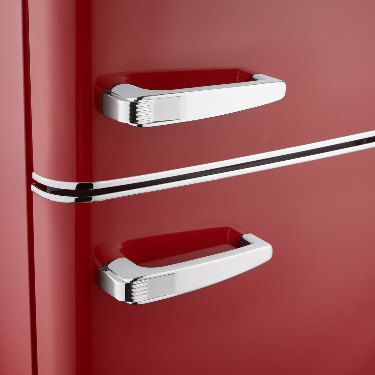 Réfrigérateur Combiné Severin RKG8983     167 Rouge 246 l