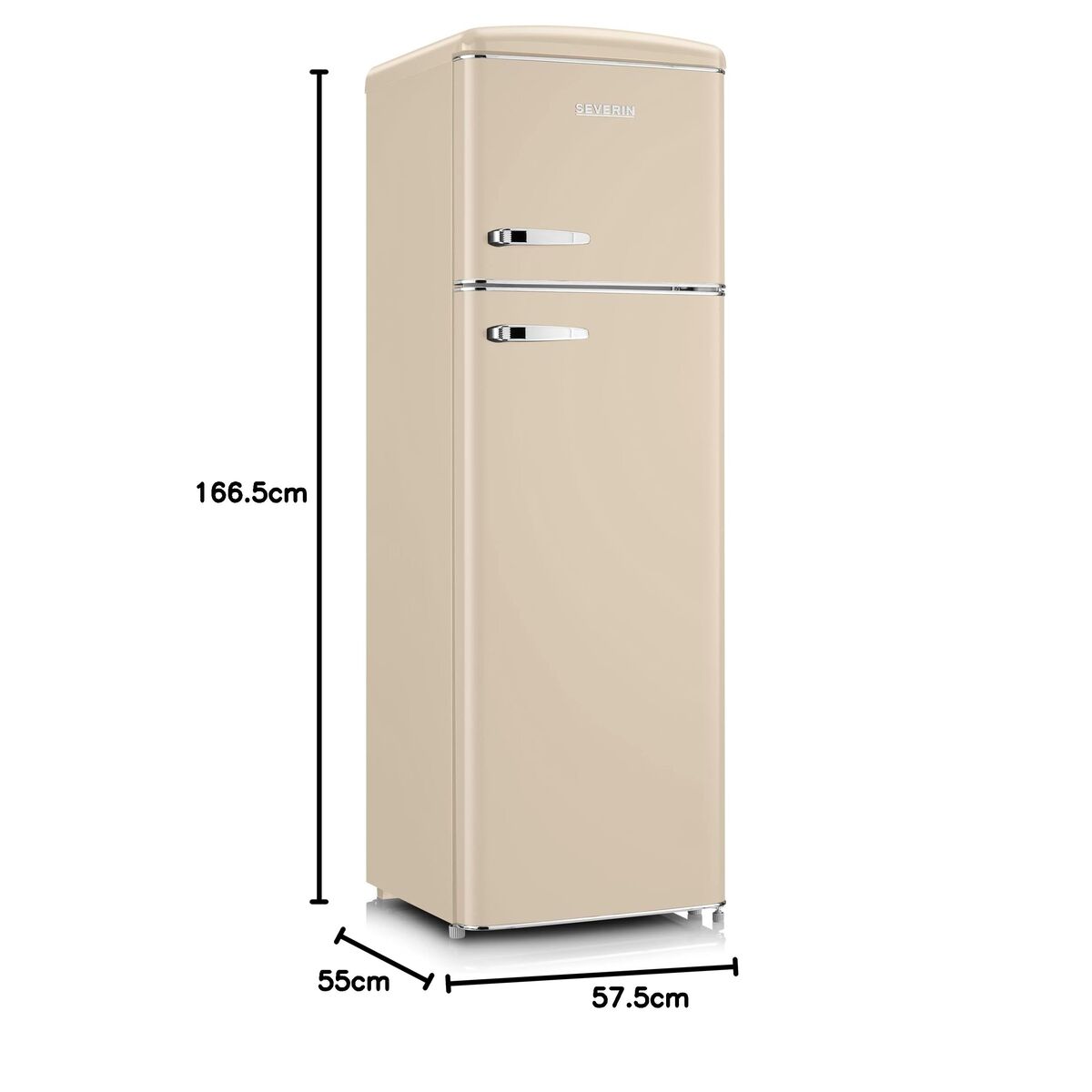 Réfrigérateur Combiné Severin RKG8985     167