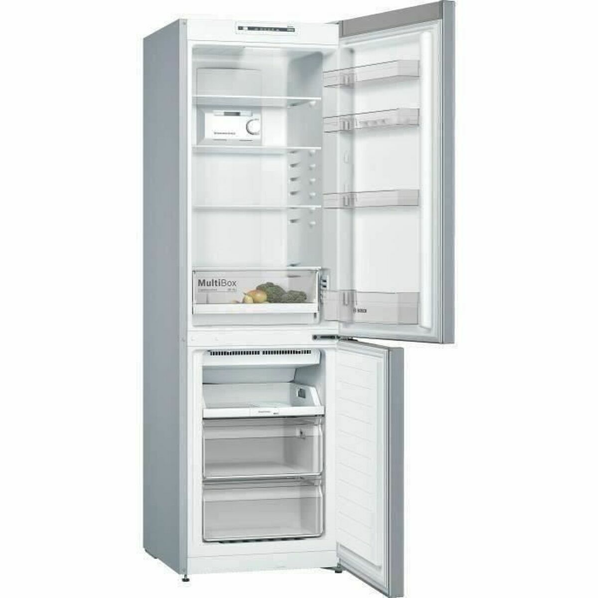 Mini réfrigérateur BOSCH 186 x 60 cm Argenté Acier