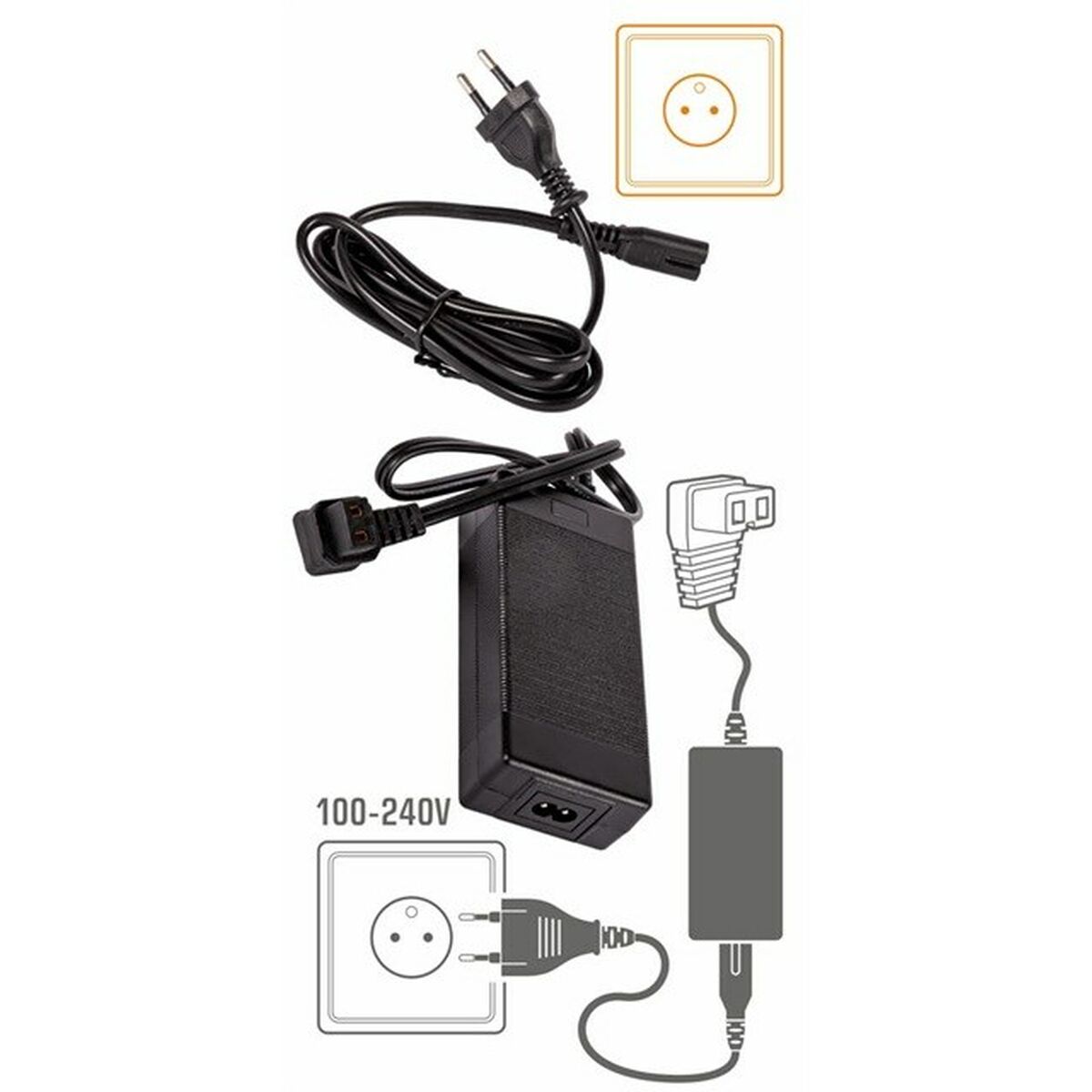 Mini réfrigérateur Yolco ET18 Vert 45 W 17 L