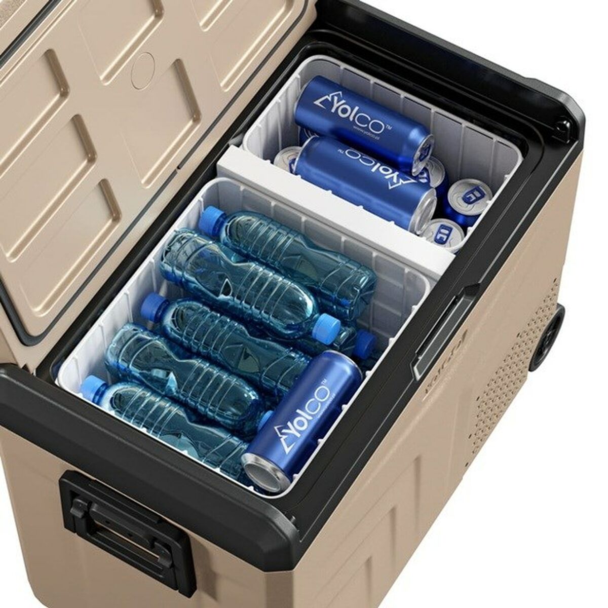Mini réfrigérateur Yolco TCX60 Noir Sable 60 W 14 L 60 L 46 L