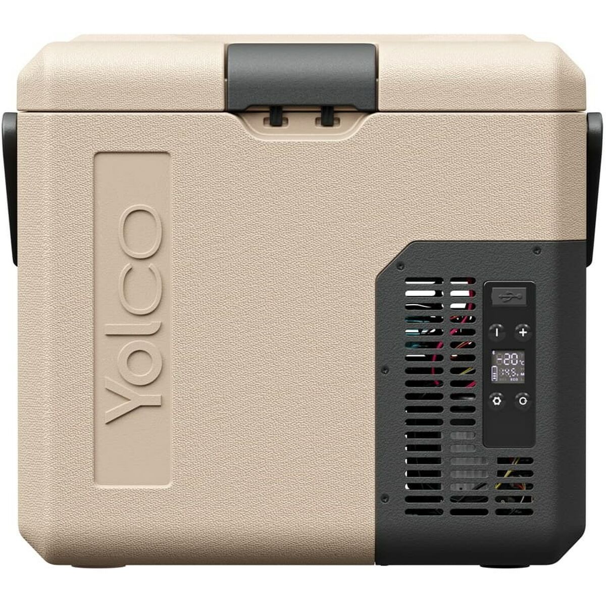 Mini réfrigérateur Yolco ET18 SAND Sable 60 W 17 L
