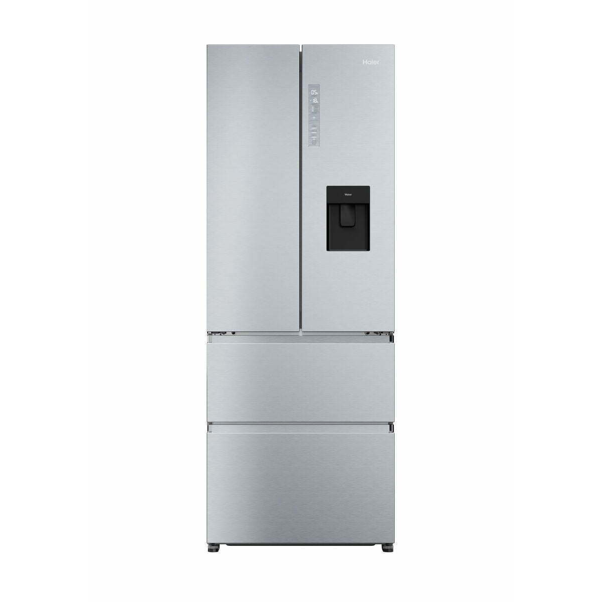 Réfrigérateur Combiné Haier HFR5719EWMG 190 Argenté
