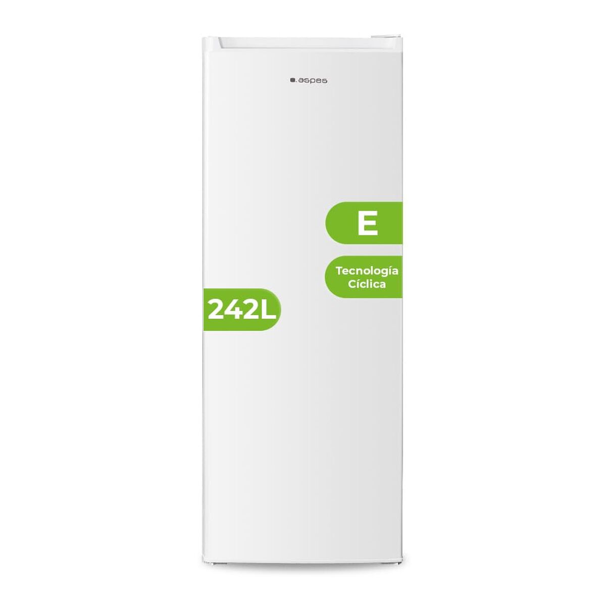 Réfrigérateur Aspes AR145501E   143 Blanc 143 CM